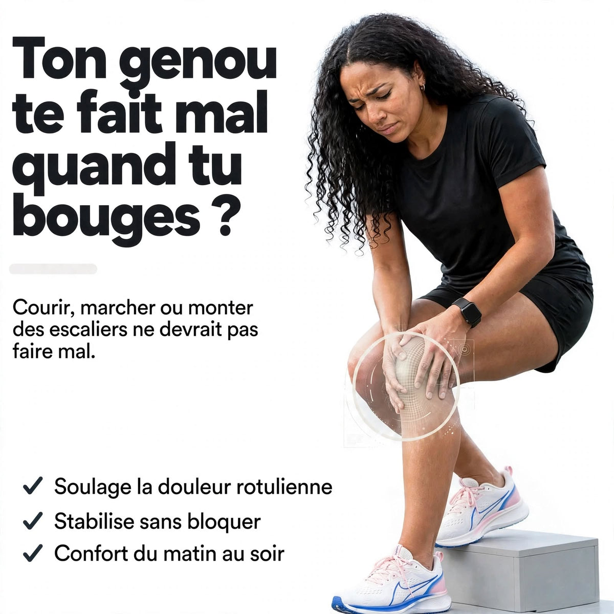 Support de Genou Ergonomique